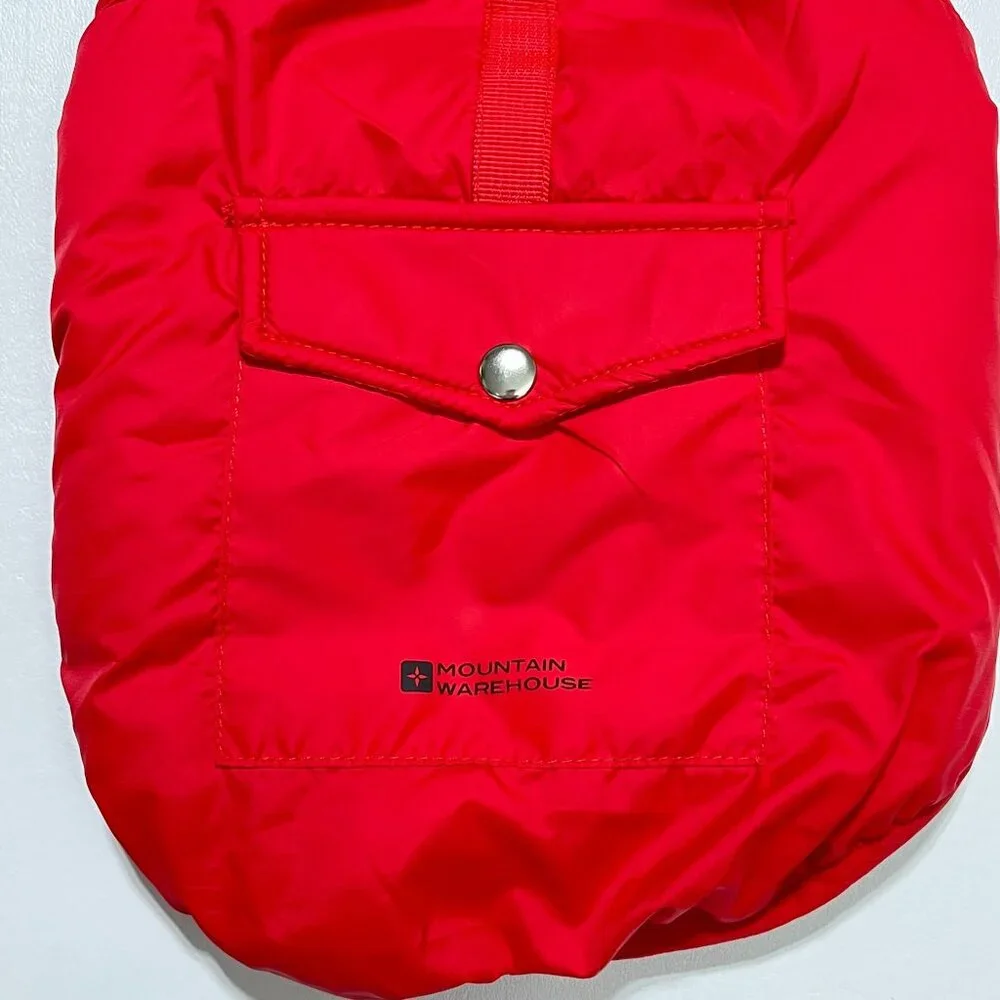 Mountain Warehouse Dog Jacket Padded Water-Resistant‎ for Small Dogs Red